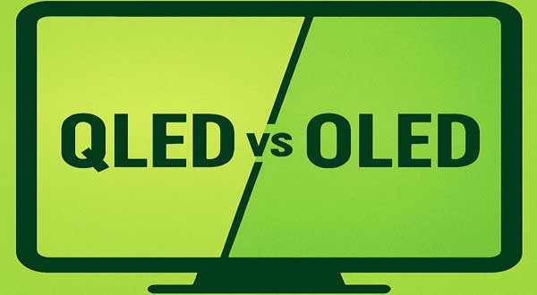 مقایسه بین تلویزیون‌ OLED و QLED
